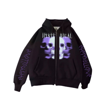 Hysterical Unisex Zip-Up Hoodie