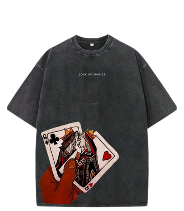 Love of Spades Oversized Tee