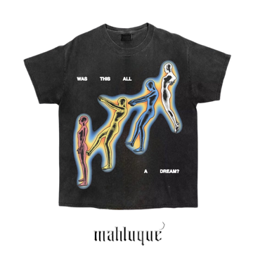 WAS THIS ALL A DREAM Acid Washed Tee