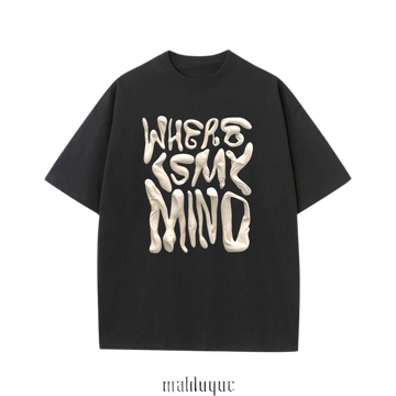 Puffy Blacked Oversized T-Shirt