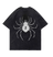 Designer Feitan HunterxHunter Asit Yıkamalı Oversized T-Shirt
