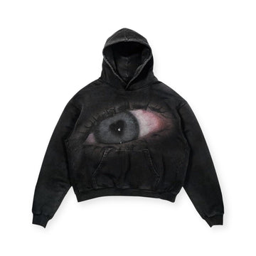 Tasarım Kalpli Göz Hoodie