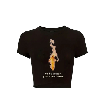 Burn Bright Crop T-Shirt