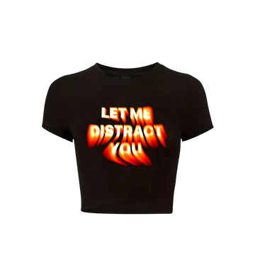 Distract Me Crop T-Shirt