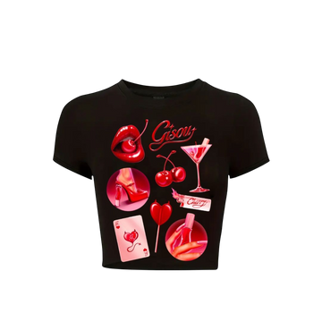 Cherry Bomb Crop T-Shirt
