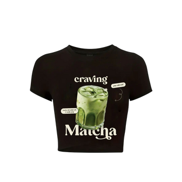 Craving Matcha Crop T-Shirt
