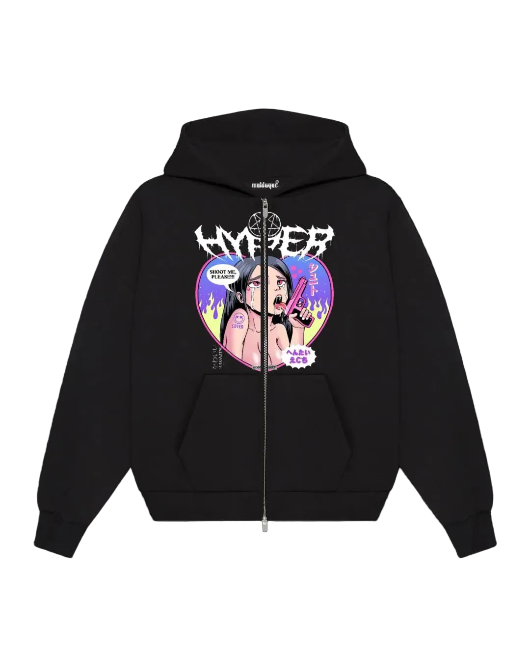 Shoot Me Zip Hoodie