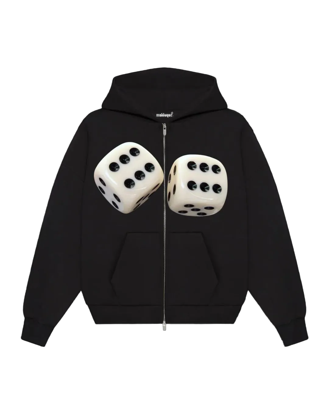Double Dice Zip Hoodie