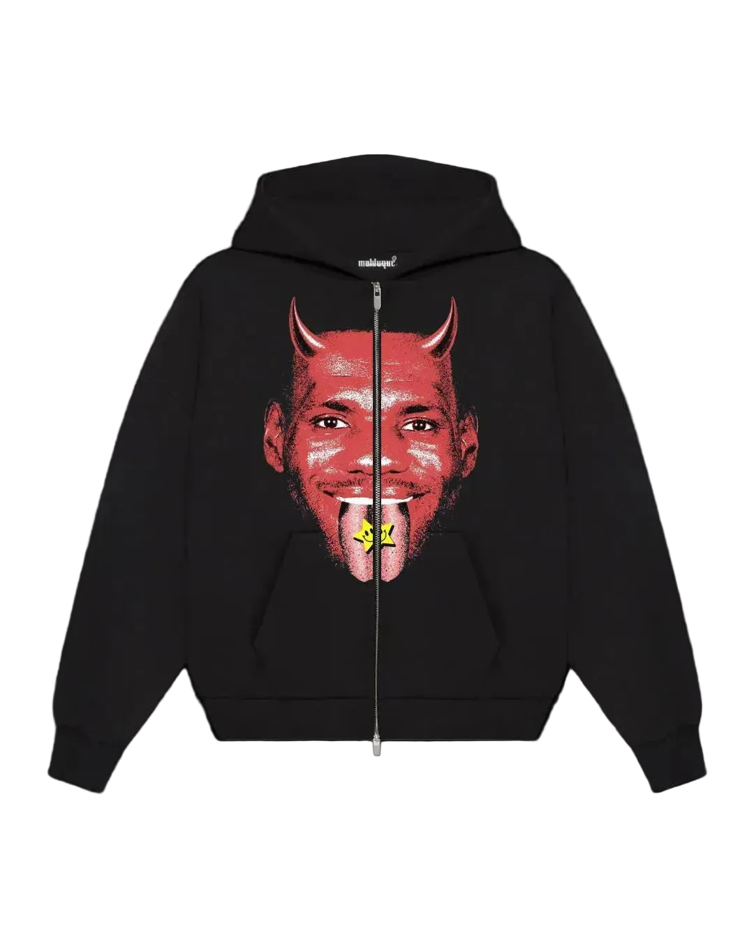 Devil Smile Zip Hoodie