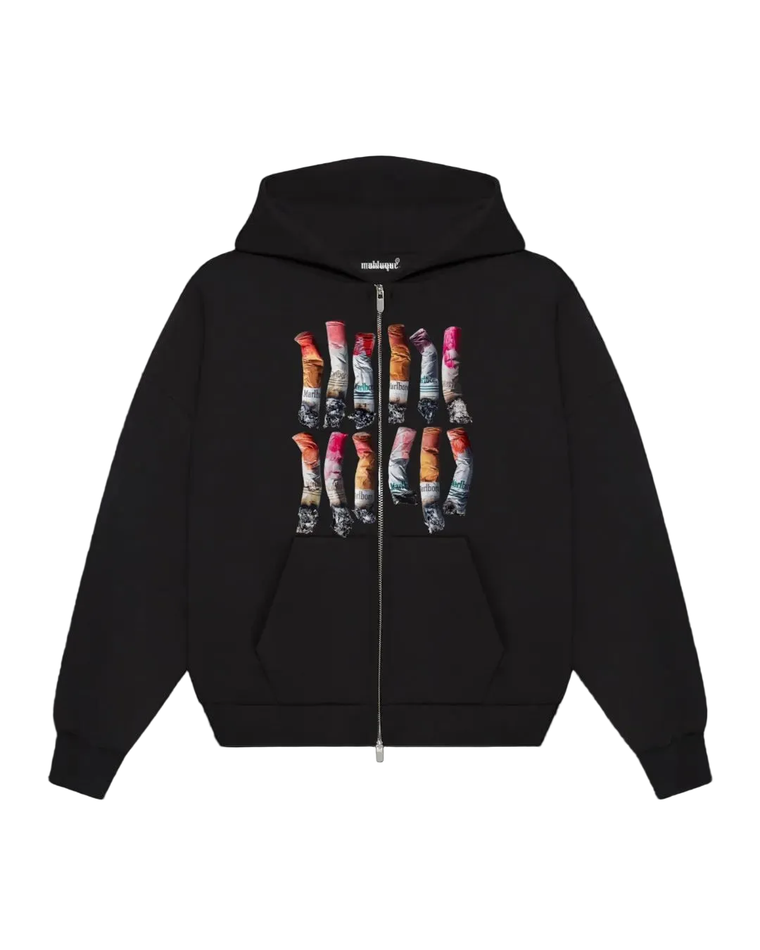 Burnout Zip Hoodie
