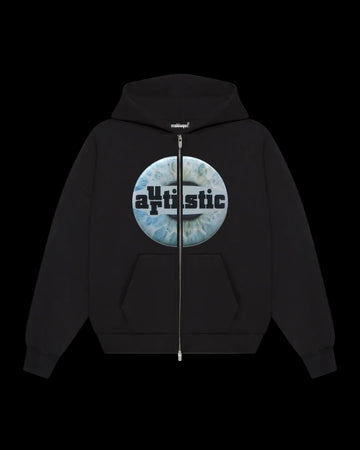 Artistic Eye Zip Hoodie