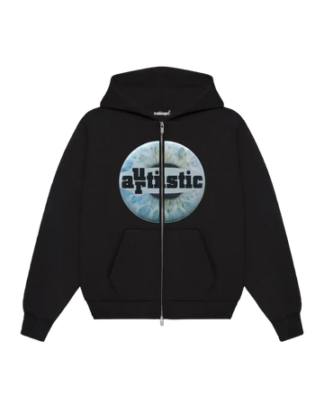 Artistic Eye Zip Hoodie