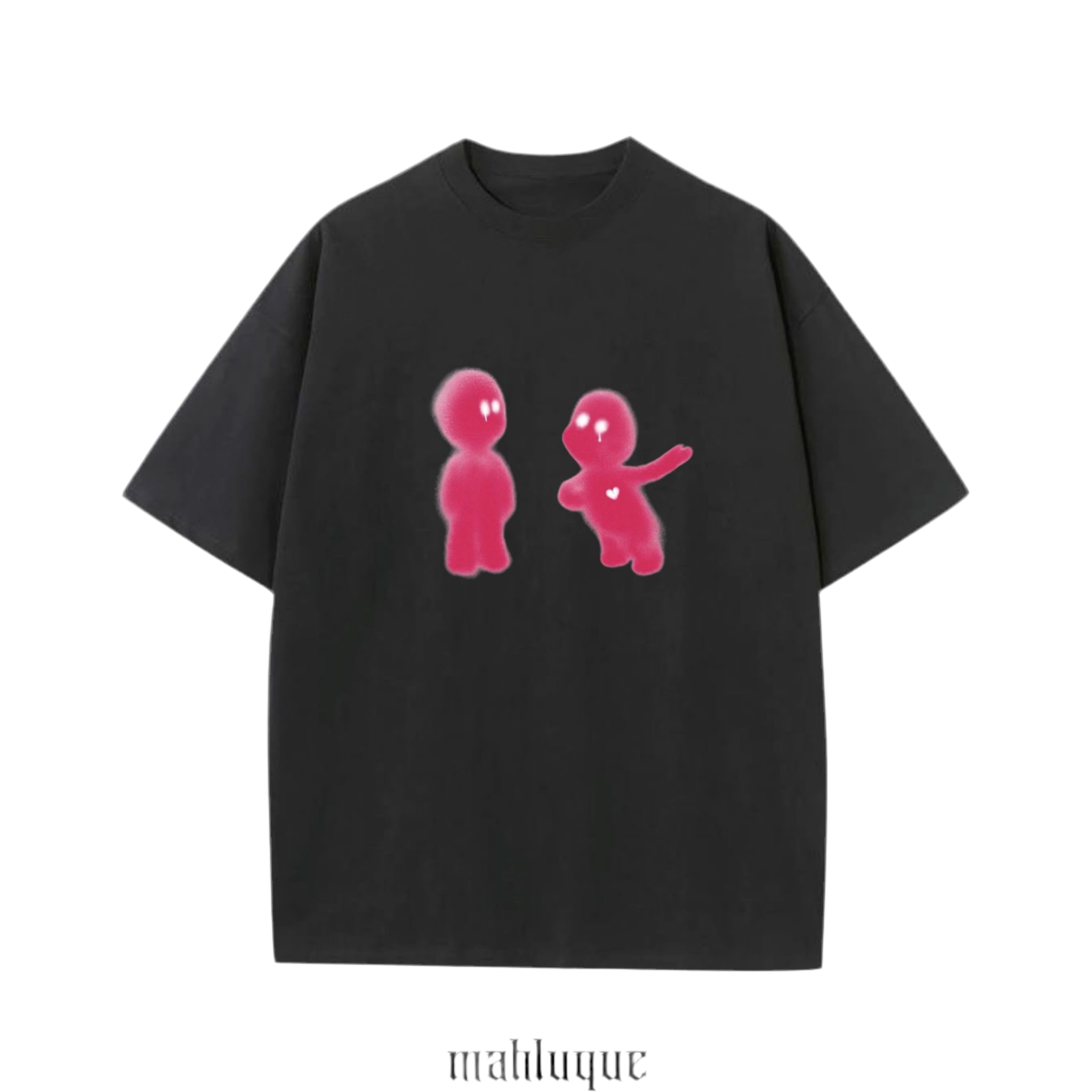 Pink Talk Oversized T-Shirt