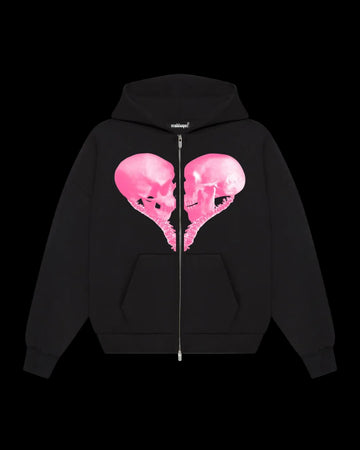 Broken Heart Zip Hoodie