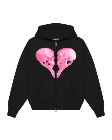 Broken Heart Zip Hoodie