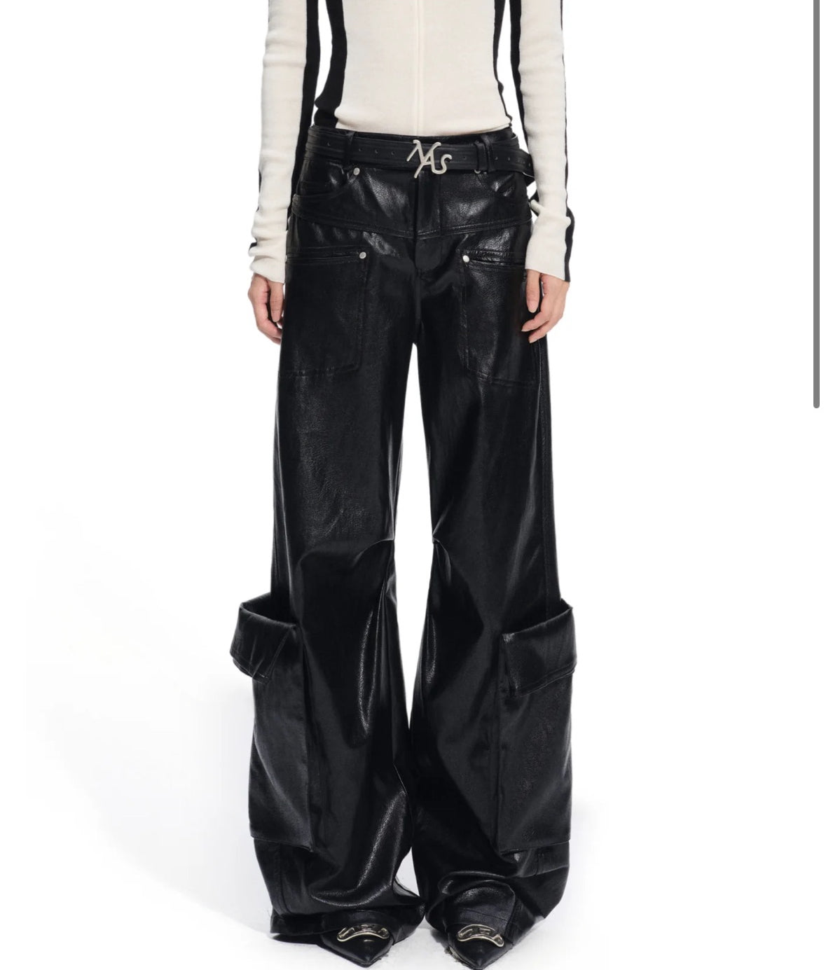 Balbond Leather Pants