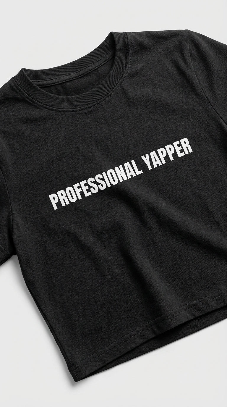 Yap Yap Crop T-Shirt