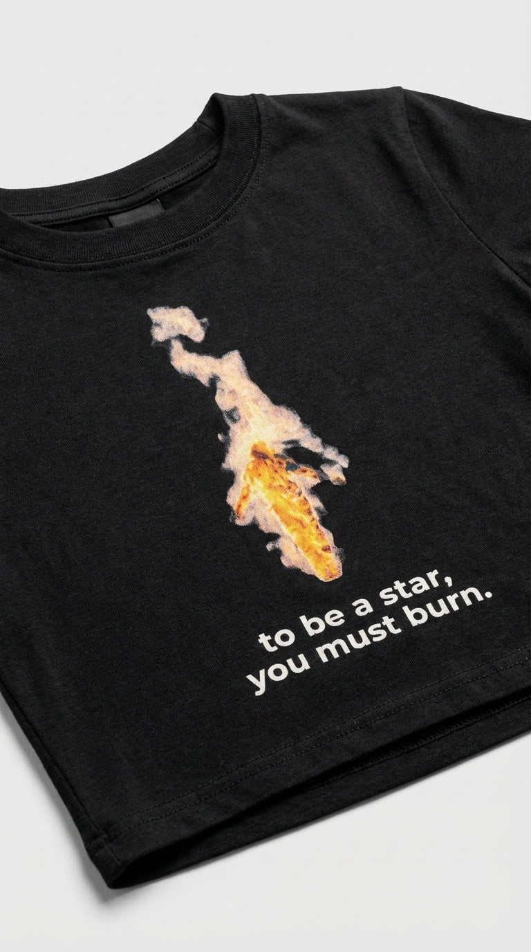 Burn Bright Crop T-Shirt