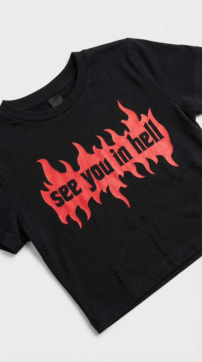 Hellfire Crop T-Shirt