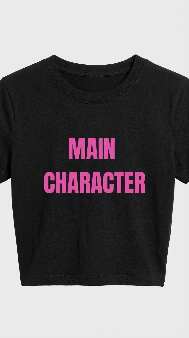 Main Character Crop T-Shirt
