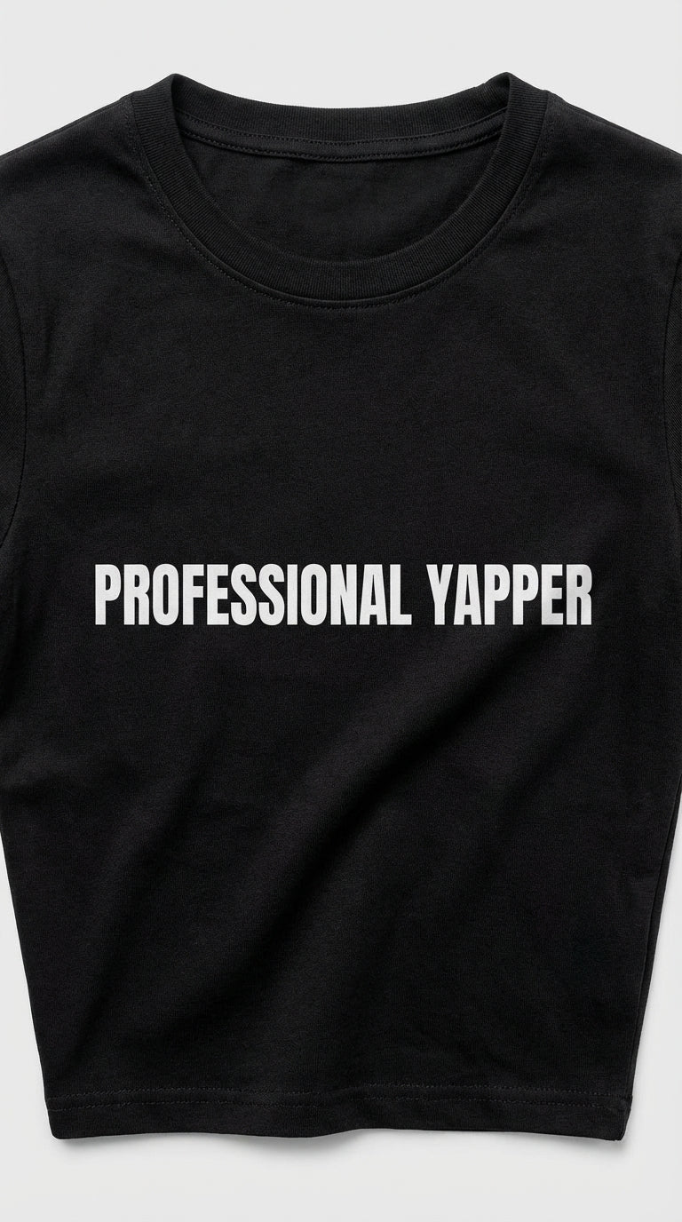 Yap Yap Crop T-Shirt