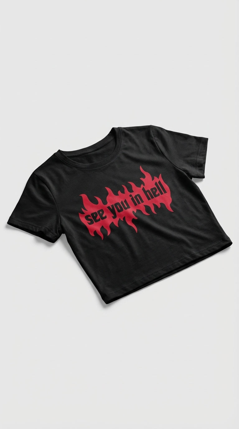 Hellfire Crop T-Shirt