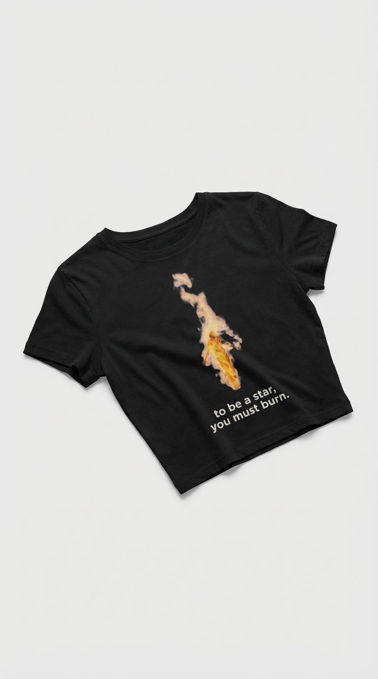 Burn Bright Crop T-Shirt