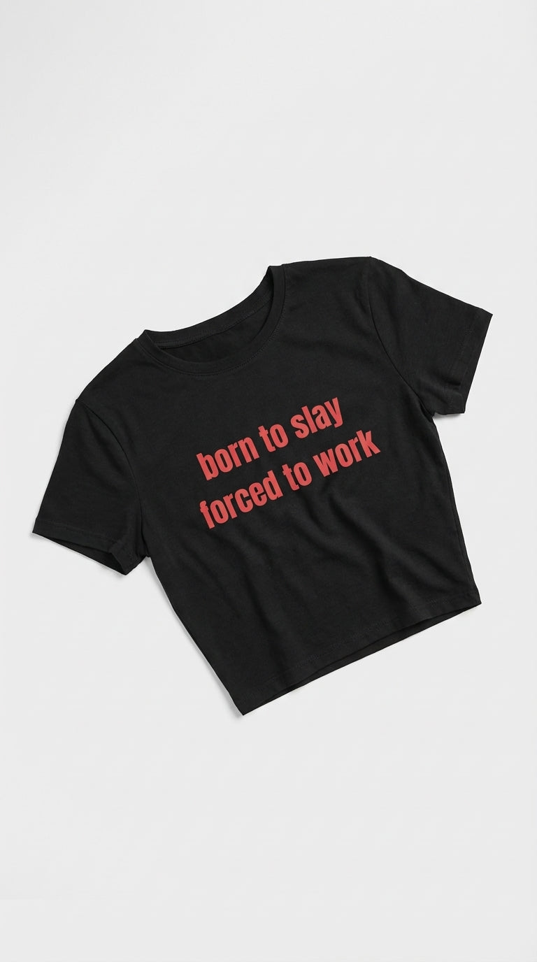 Slay Mode Crop T-Shirt