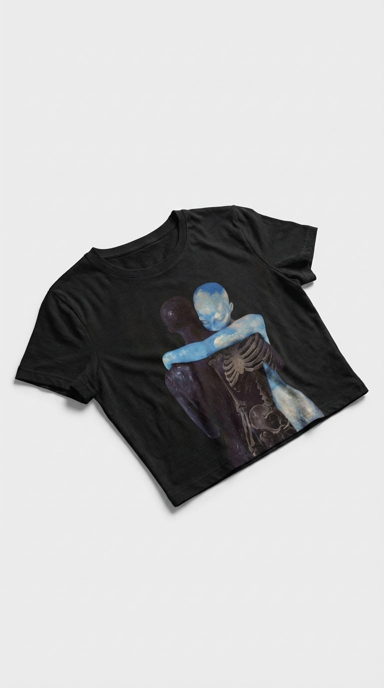 Ethereal Embrace Crop T-Shirt