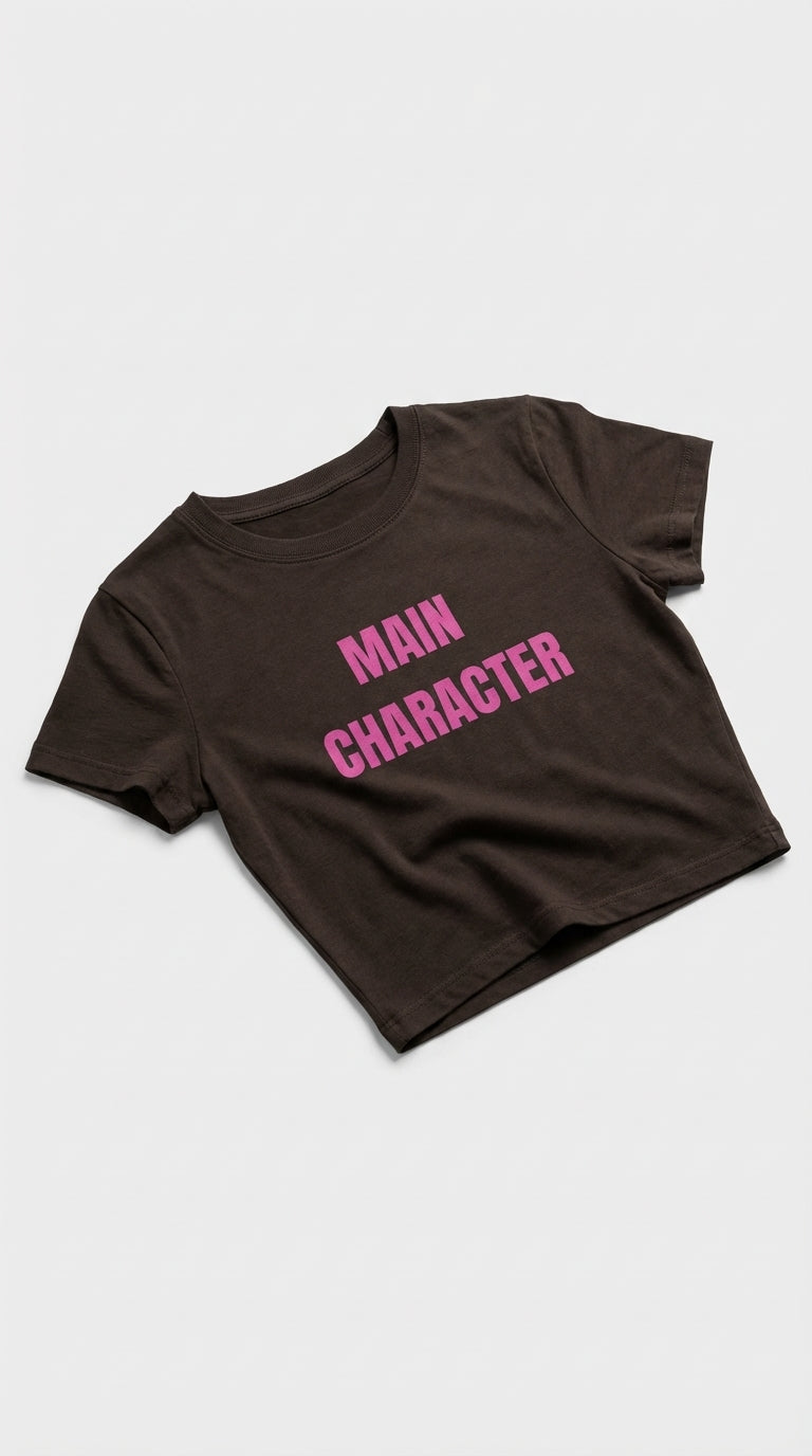 Main Character Crop T-Shirt