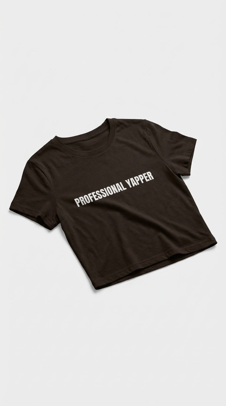 Yap Yap Crop T-Shirt