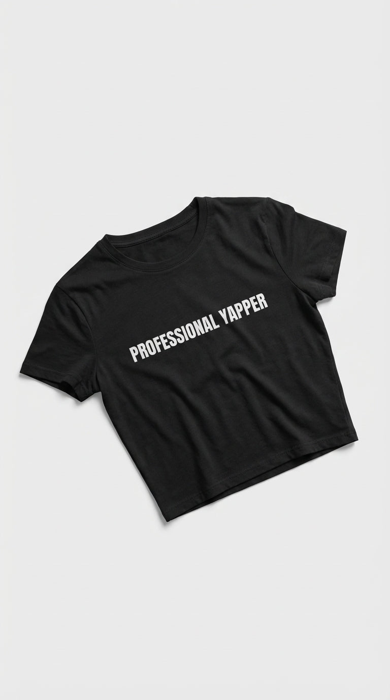Yap Yap Crop T-Shirt