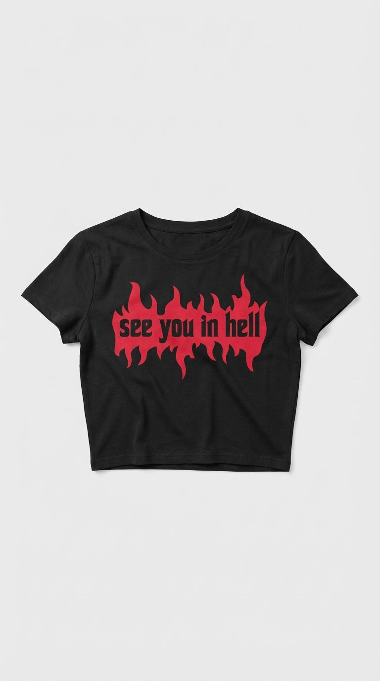 Hellfire Crop T-Shirt