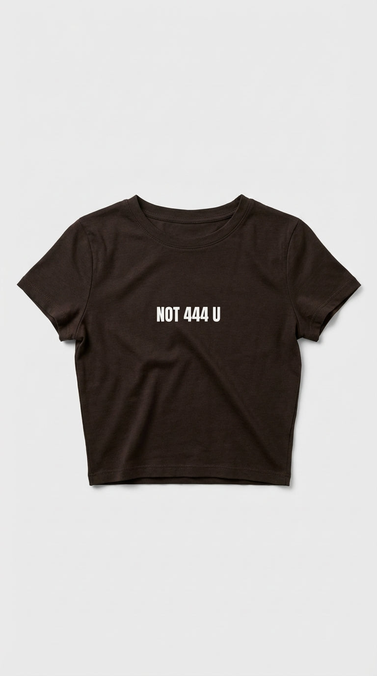 Not4U Crop T-Shirt