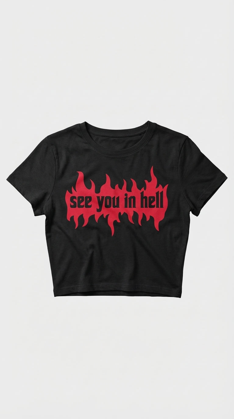 Hellfire Crop T-Shirt