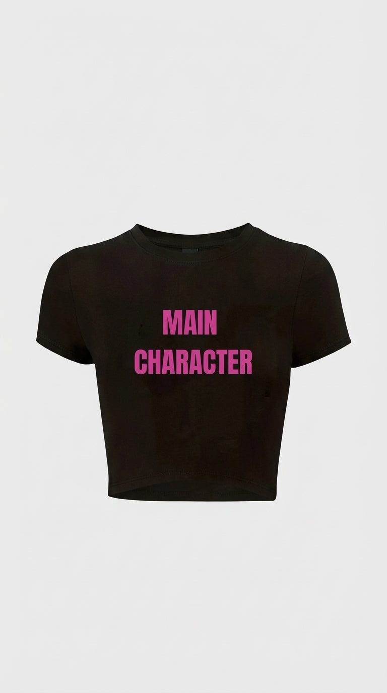 Main Character Crop T-Shirt