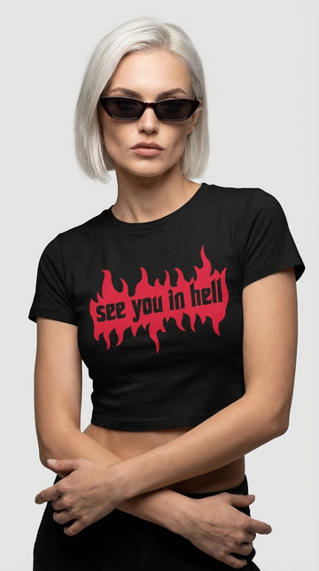 Hellfire Crop T-Shirt