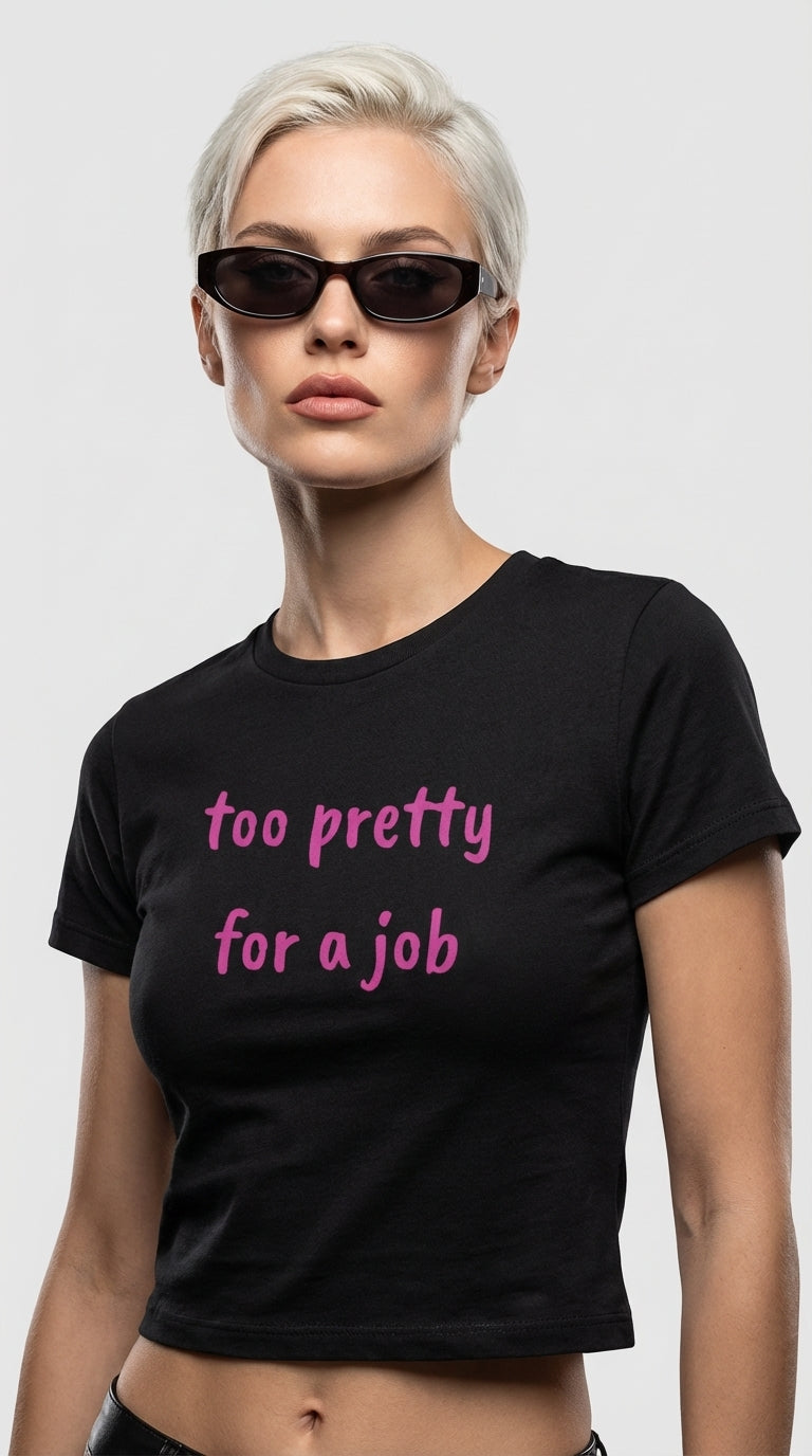 Too Pretty Crop T-Shirt