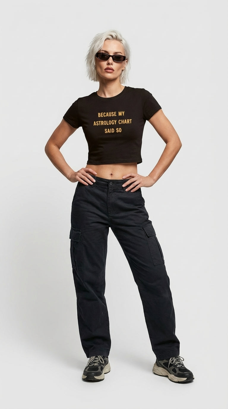 Astro Vibes Crop T-Shirt