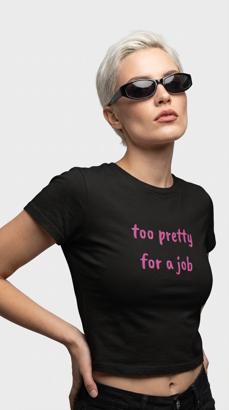 Too Pretty Crop T-Shirt