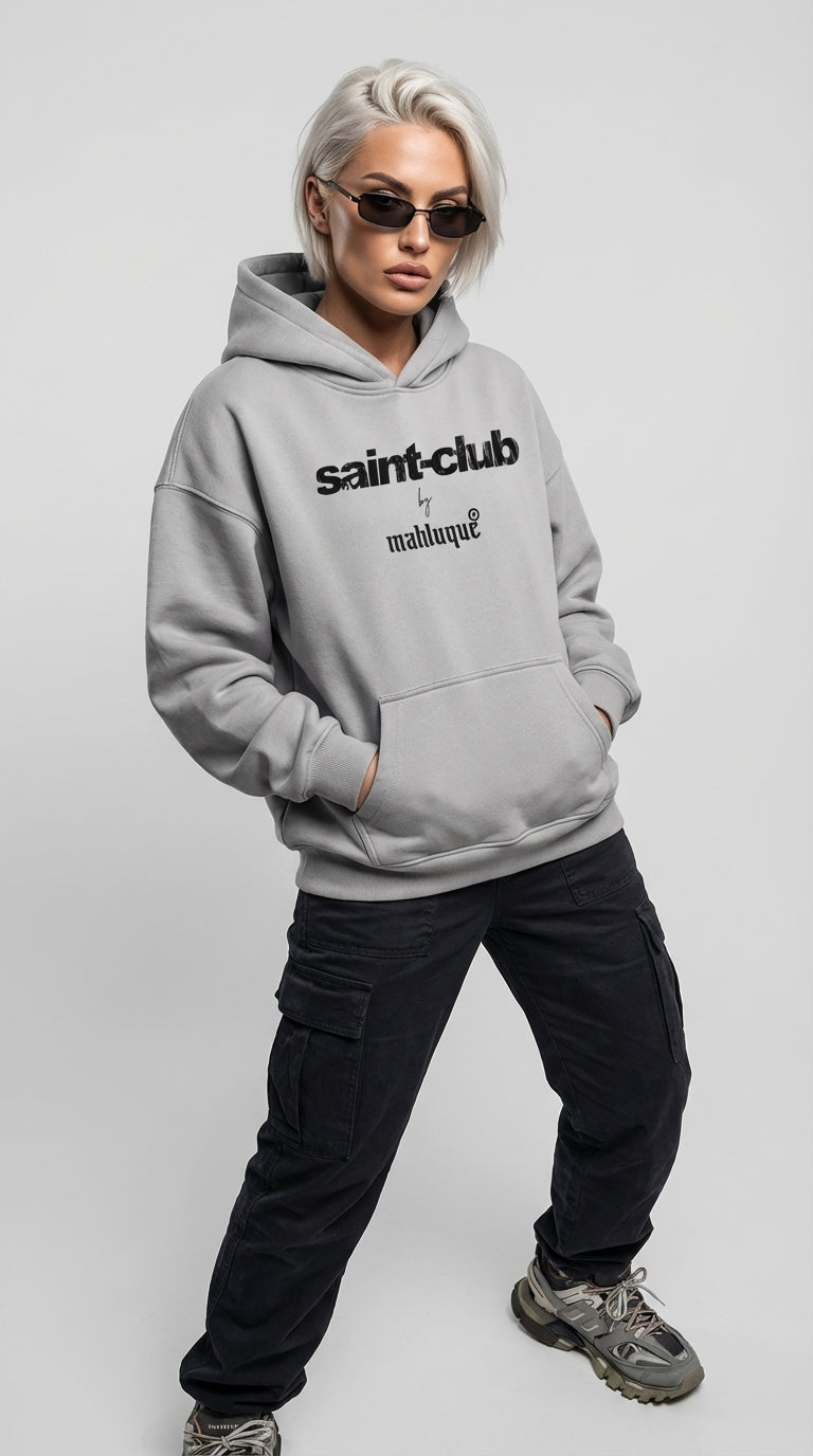 Saint-Club Grey Hoodie