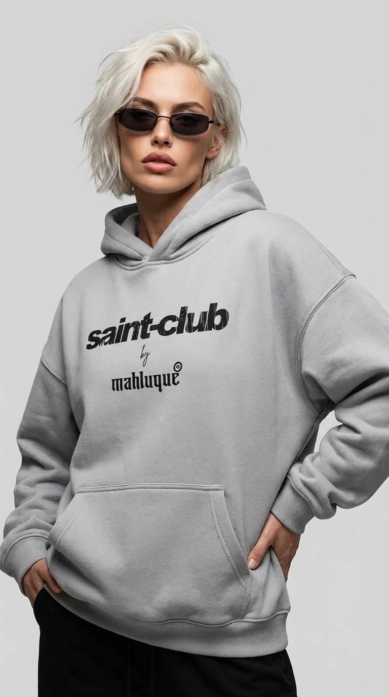 Saint-Club Grey Hoodie