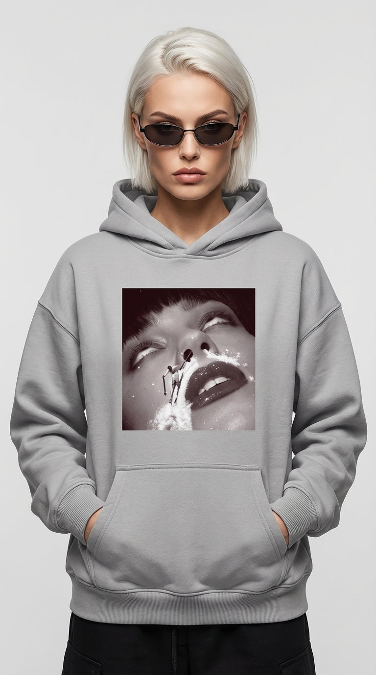 Powder Delusion Oversize Hoodie