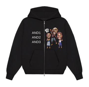 And Zip Up Hoodie