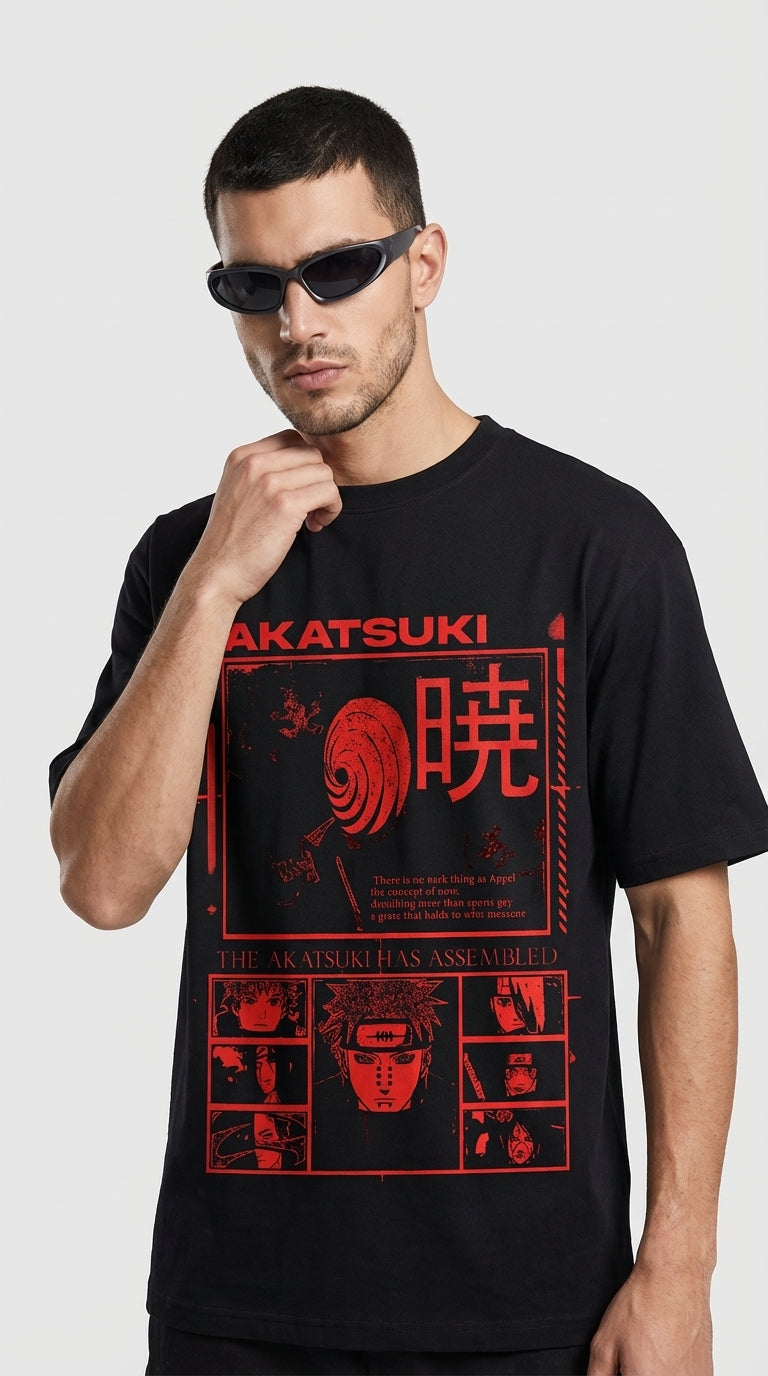Akatsuki Clan Oversized T-Shirt