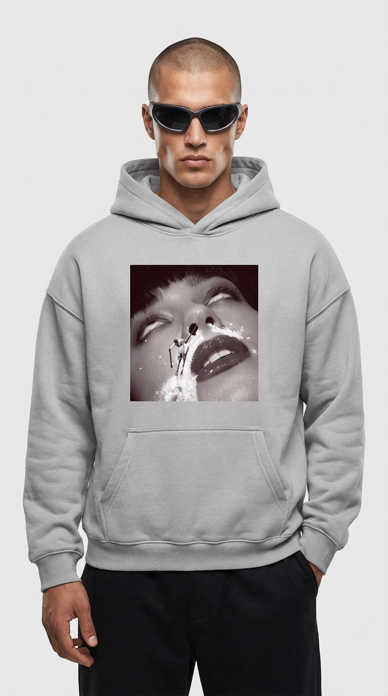Powder Delusion Oversize Hoodie