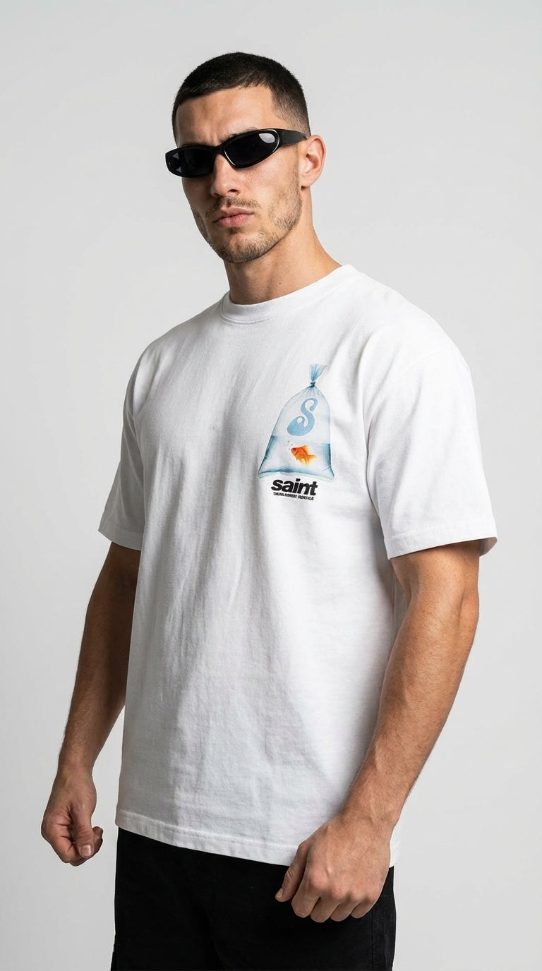 S Fish Oversized Tee