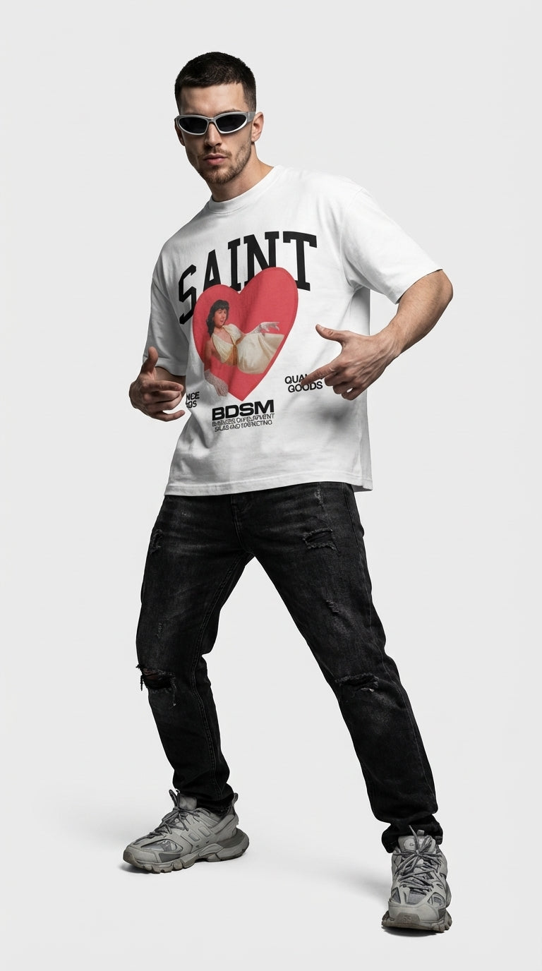 SAINT BDSM Oversize Tee