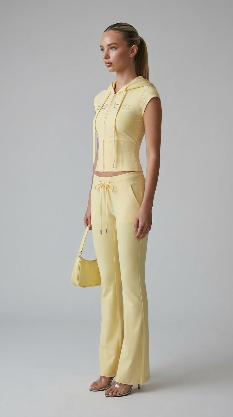 Bebe Yellow Matching Set