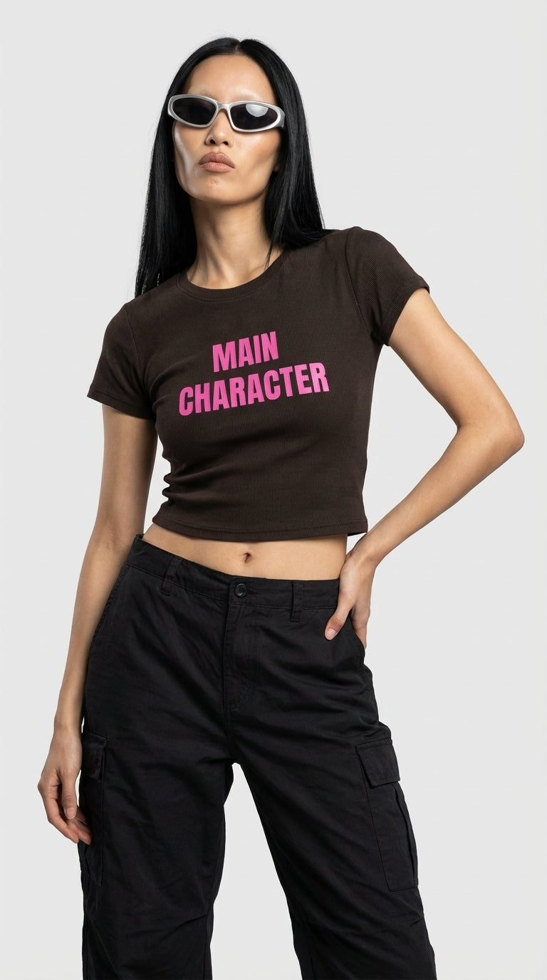 Main Character Crop T-Shirt